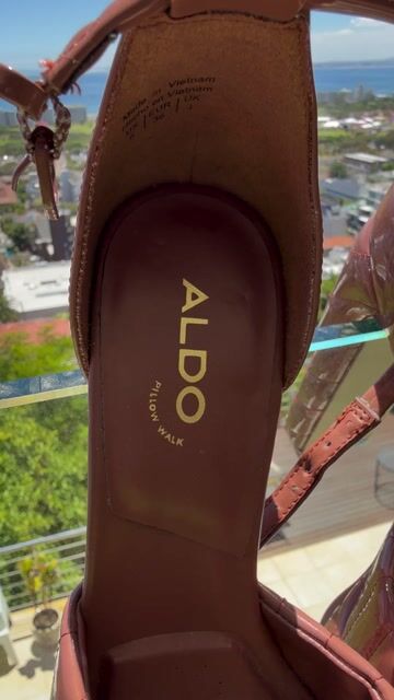 Aldo "Pillow Walk" Platform Heels