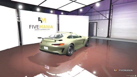 FIVEM Mercedes-AMG GT R | Lore Friendly Sports Car | Working Lights | Tuning Parts | Add-On | Optimized | Fivem Ready | High Quality, video preview
