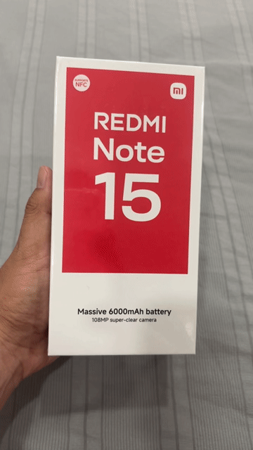 Xiaomi Redmi Note 15 8/128 mới. Mua bán Điện thoại tại Quận 8 Tp Hồ Chí Minh được đăng bởi Huỳnh Nhật Thanh hình 1