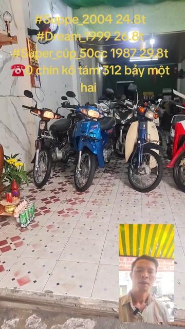 Honda Xe máy Xanh dương. Mua bán Xe máy tại Quận 11 Tp Hồ Chí Minh được đăng bởi CỬA HÀNG XE MÁY LONG HỔ hình 1