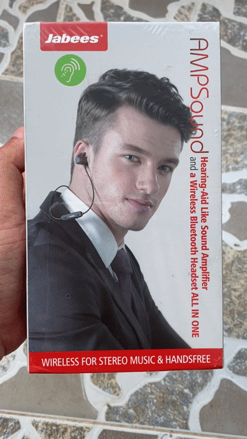 Tai nghe Bluetooth Jabees AMPSOUND Đen new 100%. Mua bán Tivi, Âm thanh tại Quận Tân Bình Tp Hồ Chí Minh được đăng bởi Phạm Nguyễn hình 1