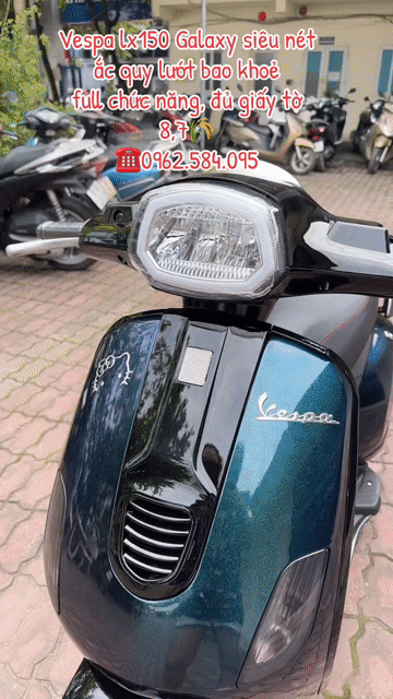 Xe máy điện Vespa LX150 Galaxy AQ2026. Mua bán Xe máy tại Quận Cầu Giấy Hà Nội được đăng bởi Xe điện Bình Phương hình 1