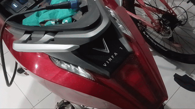 Xe máy điện VinFast Đỏ. Mua bán Xe máy tại Quận Hai Bà Trưng Hà Nội được đăng bởi Kim Tuyến hình 1
