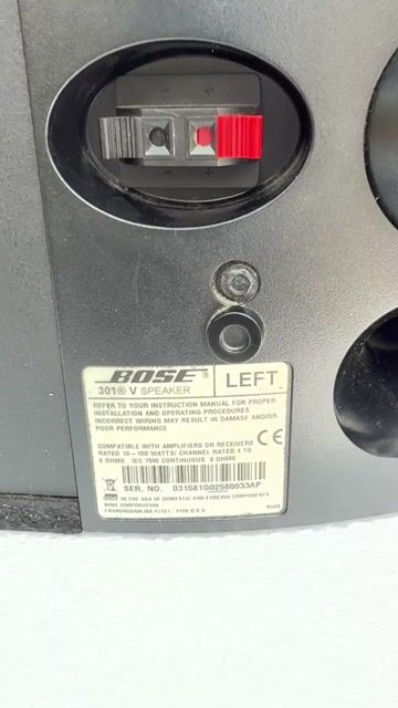 LOA BOSE 301 SERIES V. Mua bán Tivi, Âm thanh tại Quận 6 Tp Hồ Chí Minh được đăng bởi Đồ Dùng Thiết Bị hình 1