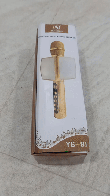 Micro karaoke màu Đen. Mua bán Tivi, Âm thanh tại Huyện Hóc Môn Tp Hồ Chí Minh được đăng bởi khoacm  hình 1