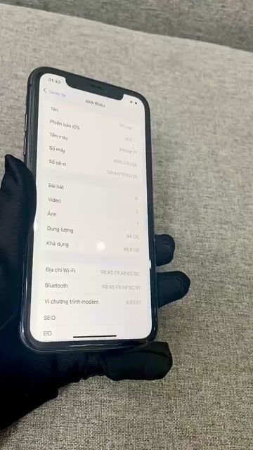 Apple iPhone 11 Đen - Zin nguyên bản - Đẹp 98%. Mua bán Điện thoại tại Quận Thanh Xuân Hà Nội được đăng bởi EnterPhone hình 1