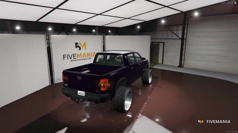 FIVEM Bisxl1brpg | Lifted Pickup Truck [Unbadged] Add-On | Custom Suspension | Large Wheels | Interior & Exterior | Optimized | Fivem Ready | High Quality, video preview