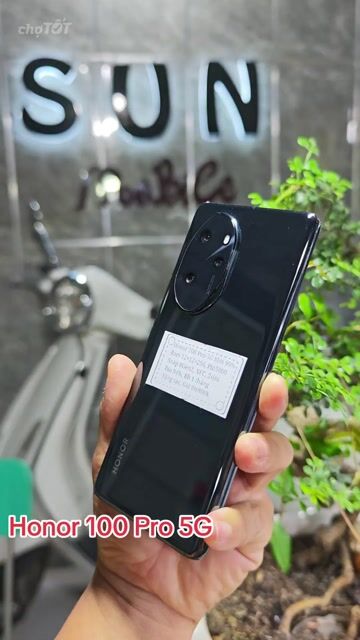 Honor 100 Pro 5G 12+256 Snap8Gen2 Pin94% NFC 2sim. Mua bán Điện thoại tại Huyện Trảng Bàng Tây Ninh được đăng bởi Sun Mobile Shop Điện Thoại Trảng Bàng Tây Ninh 01 hình 1