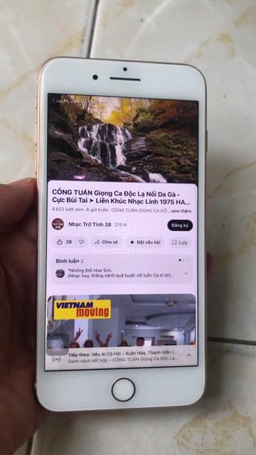 Apple iPhone 8 Plus 256GB Vàng.full vân tay. Mua bán Điện thoại tại Quận 12 Tp Hồ Chí Minh được đăng bởi hoang huy thai hình 1
