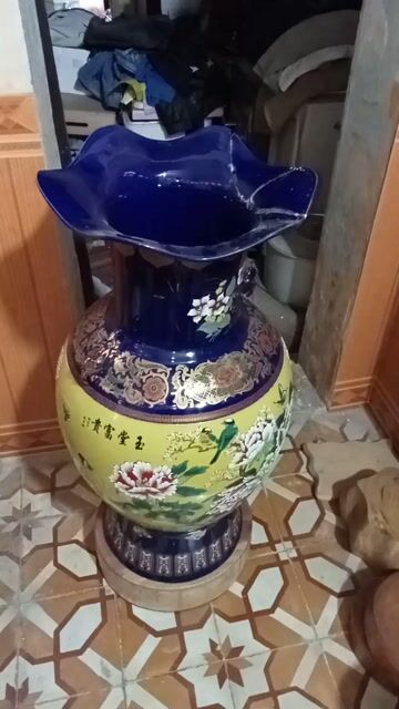 Bình gốm Trung Quốc 80cm và Đôn kê. Mua bán Đồ sưu tầm, đồ cổ tại Quận Cầu Giấy Hà Nội được đăng bởi Dương xuân Trường hình 1
