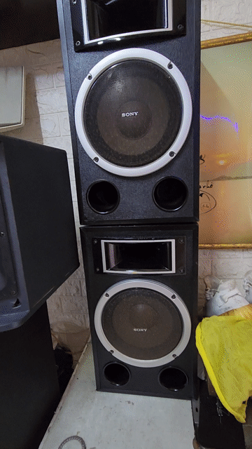 Loa Sony bass 20cm trép kèn thanh lý.... Mua bán Tivi, Âm thanh tại Quận Phú Nhuận Tp Hồ Chí Minh được đăng bởi Long audio hình 1