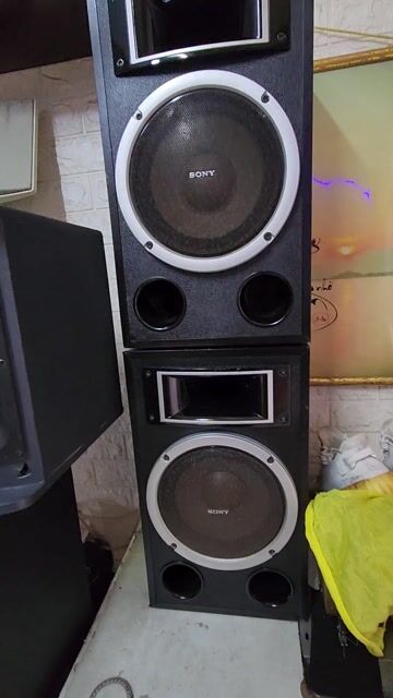 Loa Sony bass 20cm trép kèn thanh lý.... Mua bán Tivi, Âm thanh tại Quận Phú Nhuận Tp Hồ Chí Minh được đăng bởi Long audio hình 1