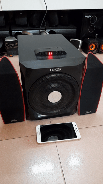 Loa vi tính bluetooth enkor F200.remote. Mua bán Tivi, Âm thanh tại Quận Tân Phú Tp Hồ Chí Minh được đăng bởi  Vũ Tân Phú hình 1