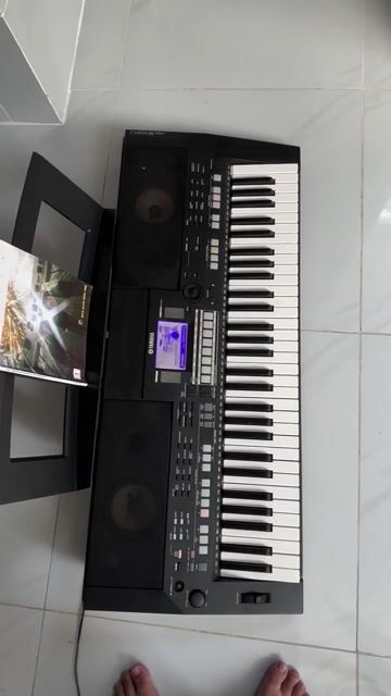Đàn Organ Yamaha PSR-S550 Đen. Mua bán Nhạc cụ tại Thành phố Dĩ An Bình Dương được đăng bởi Lê Hiền hình 1