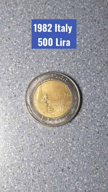 Bộ 12 tiền xu 500 Lira Ý 1982-1993. Mua bán Đồ sưu tầm, đồ cổ tại Quận Long Biên Hà Nội được đăng bởi Thế Giới Xu hình 1