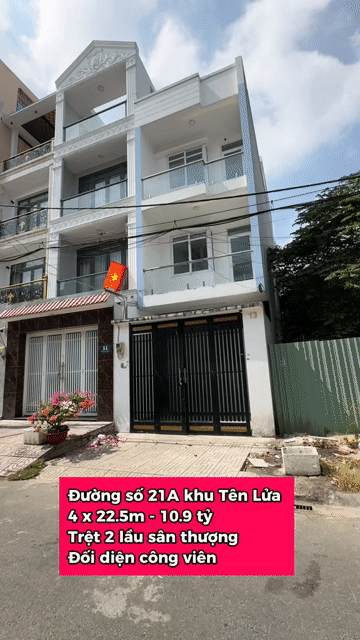 Mua bán Nhà ở Quận Bình Tân Tp Hồ Chí Minh diện tích 90 m² giá 10,9 tỷ