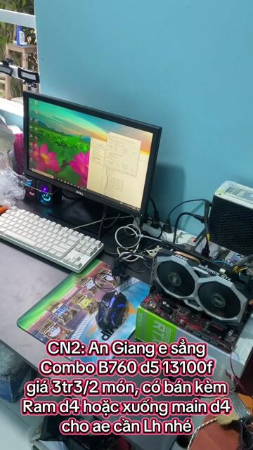 combo 2 món Main B760 asus d5, Cpu 13100f 3tr3/2. Mua bán Linh kiện (RAM, Card...) tại Huyện Chợ Mới An Giang được đăng bởi Vi Tính Phát Tài hình 1