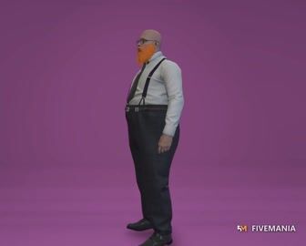 Kermis Black | Male Ped | Multiple Outfits | Optimized & Fivem Ready [Add-On] — video preview