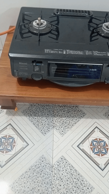 Bếp ga Rinnai Đen. Mua bán Bếp, lò, đồ điện nhà bếp tại Huyện Định Quán Đồng Nai được đăng bởi Bảo Hoài Phan hình 1