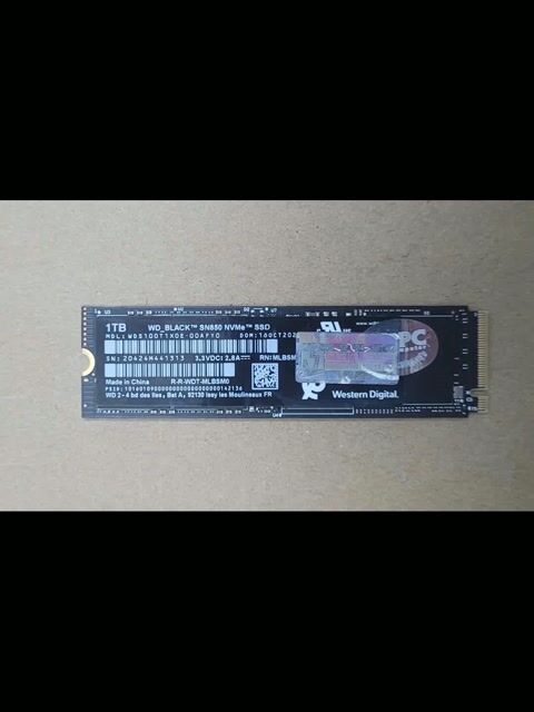 Ổ SSD NVMe WDBlack.SN850-1TB, Gen4x4, tốc 7000MB/s. Mua bán Linh kiện (RAM, Card...) tại Quận Gò Vấp Tp Hồ Chí Minh được đăng bởi Nguyễn Tài hình 1