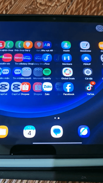 Samsung Galaxy Tab S9 FE Đen. Mua bán Máy tính bảng tại Thành phố Thanh Hóa Thanh Hóa được đăng bởi Nhung Đàm hình 1