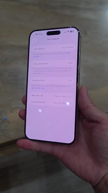 iPhone 15 Pro Max 256GB Titan KH/A. Mua bán Điện thoại tại Quận Ba Đình Hà Nội được đăng bởi Góc đồ cũ tìm chủ mới hình 1