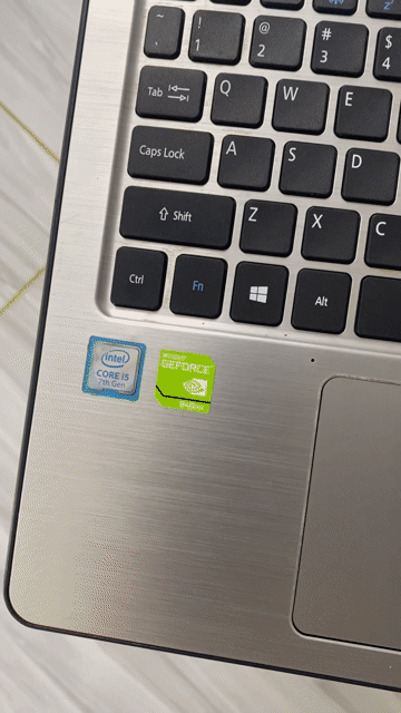 Acer F15 Core i5-7200U / Card Vga Nvidia 2Gb DDr5. Mua bán Laptop tại Quận Gò Vấp Tp Hồ Chí Minh được đăng bởi còn tin còn hàng hình 1