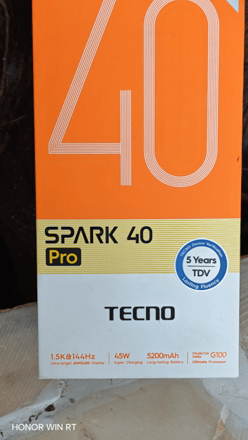 Tecno Spark 40 Pro 256GB Titan Fullbox LikeNew . Mua bán Điện thoại tại Thành phố Thuận An Bình Dương được đăng bởi SMARTPHONE ĐAM MÊ  hình 1