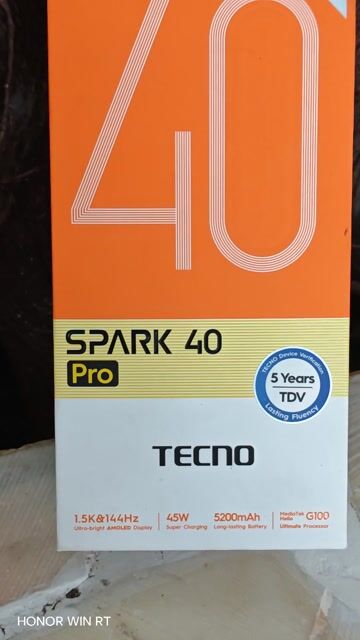 Tecno Spark 40 Pro 256GB Titan Fullbox LikeNew . Mua bán Điện thoại tại Thành phố Thuận An Bình Dương được đăng bởi SMARTPHONE ĐAM MÊ  hình 1