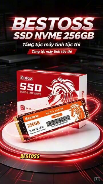 💥 Ổ Cứng SSD NVMe BESTOSS 256GB M.2 2280 BH 36T. Mua bán Linh kiện (RAM, Card...) tại Quận 6 Tp Hồ Chí Minh được đăng bởi Trần Thành Đại hình 1
