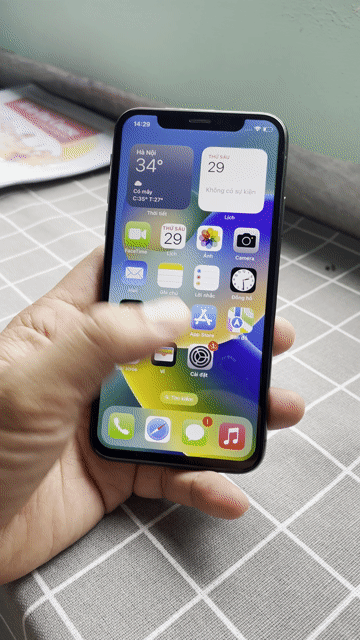 Apple iPhone X 64GB Đen. Mua bán Điện thoại tại Huyện Trảng Bom Đồng Nai được đăng bởi Quý Sang hình 1