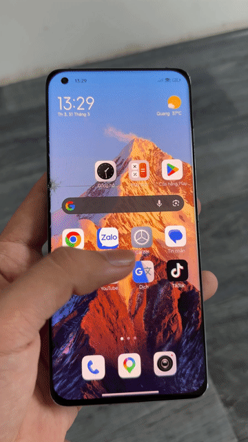 Xiaomi Mi 11 Xanh Màn hình nứt. Mua bán Điện thoại tại undefined Tp Hồ Chí Minh được đăng bởi Nguyễn Hà Phúc hình 1
