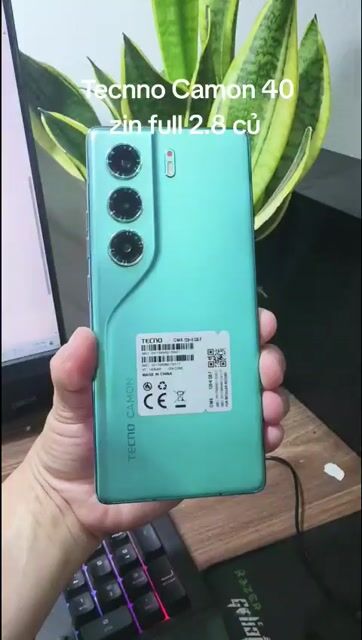 Tecno Camon 40 8GB/128GB zin đẹp keng. Mua bán Điện thoại tại Quận Hà Đông Hà Nội được đăng bởi Shop Điện Thoại Cũ Zin hình 1