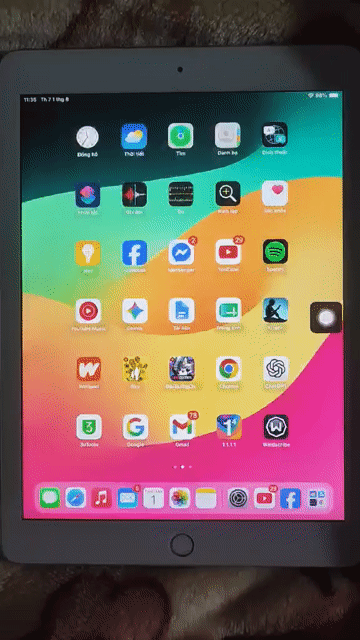 Apple iPad Gen 6 128GB Trắng. Mua bán Máy tính bảng tại Quận Nam Từ Liêm Hà Nội được đăng bởi Chiến hình 1