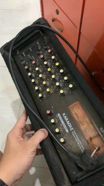 Amply karaoke SP-203@ 500W Đen Việt Nam. Mua bán Tivi, Âm thanh tại Thị xã Hoài Nhơn Bình Định được đăng bởi Nguyễn Hữu Ý hình 1