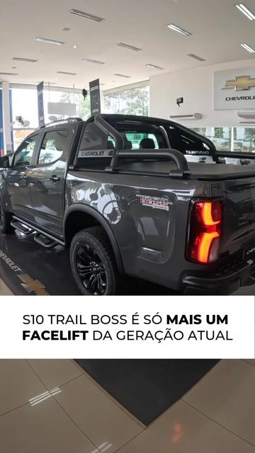 S10 Trail Boss é só mais um facelift da geração atual