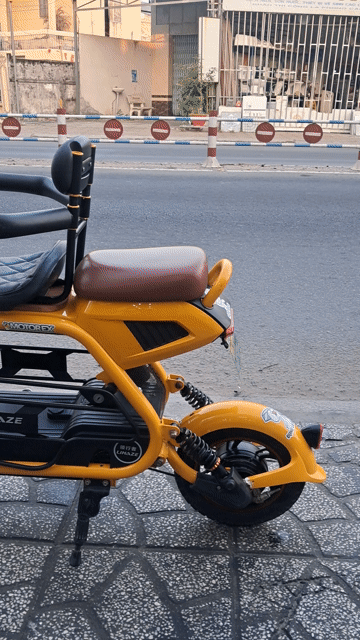 Xe đạp điện LIHAZE màu Vàng. Mua bán Xe đạp tại Quận Cái Răng Cần Thơ được đăng bởi Xe điện Minh Nhiên  hình 1