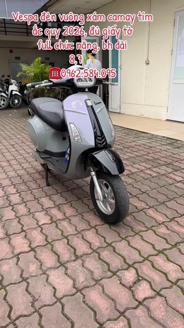 Xe máy điện Piaggio Vespa Bạc. Mua bán Xe máy tại Quận Bắc Từ Liêm Hà Nội được đăng bởi Xe điện Bình Phương hình 1