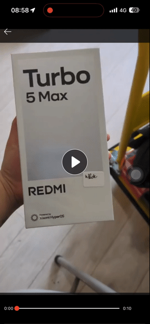 Xiaomi Redmi Turbo 5 Max 12/256 chưa Active. Mua bán Điện thoại tại Thành phố Cao Lãnh Đồng Tháp được đăng bởi Ngo Tuan hình 1