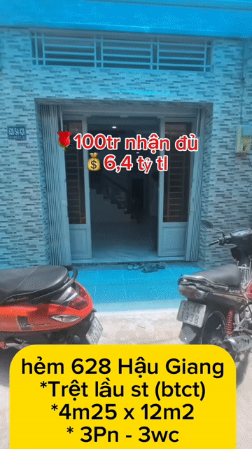 Mua bán Nhà ở Quận 6 Tp Hồ Chí Minh diện tích 52 m² giá 6,4 tỷ