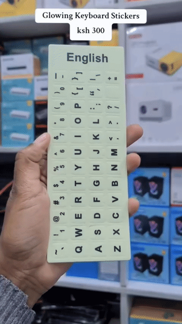 Miếng dán phím chữ ngôn ngữ Tiếng Anh (chuẩn US). Mua bán Phụ kiện (Màn hình, Chuột...) tại Quận 6 Tp Hồ Chí Minh được đăng bởi Laptop Hoàng Kim hình 1