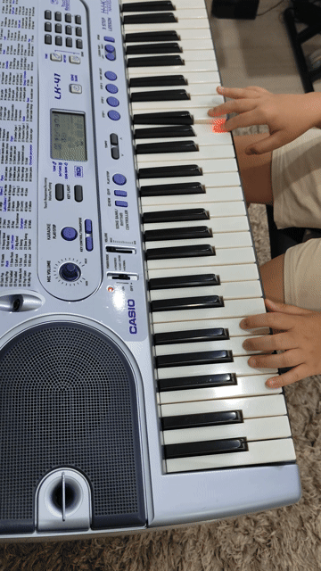 Đàn Organ Casio LK-41 Xanh Phím sáng mới đẹp. Mua bán Nhạc cụ tại Quận Hoàn Kiếm Hà Nội được đăng bởi Tranv hình 1