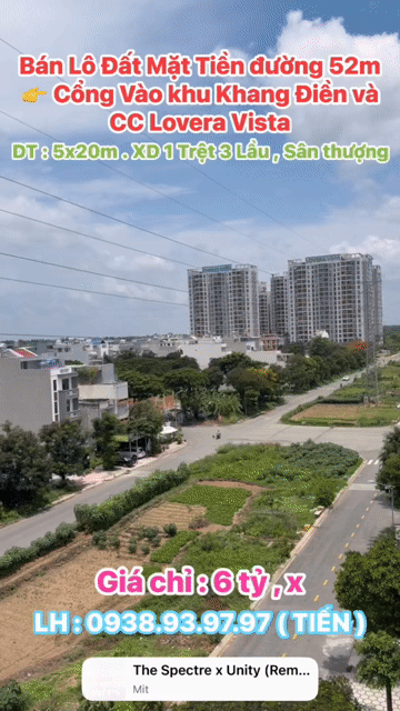 Mua bán Đất Khu dân cư Bình Hưng Huyện Bình Chánh Tp Hồ Chí Minh diện tích 100 m² giá 6 tỷ
