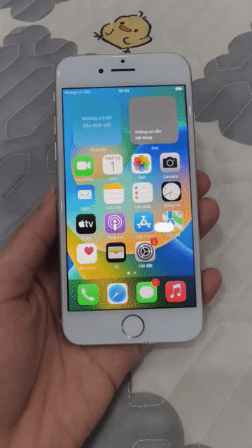 Apple iPhone 8 Bạc Đã qua sử dụng zin. Mua bán Điện thoại tại Quận Thanh Khê Đà Nẵng được đăng bởi Công Minh hình 1