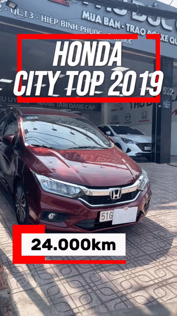Honda City 1.5 TOP 2019 Đỏ 24.999 km. Mua bán Ô tô tại Thành phố Thủ Đức Tp Hồ Chí Minh được đăng bởi Đặng Huỳnh Trường hình 1