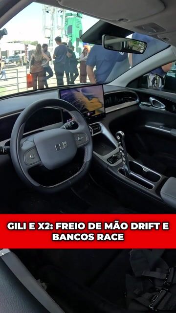 GILI E X2: FREIO DE MÃO DRIFT E BANCOS RACE