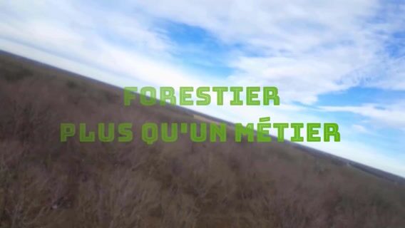 Forestier plus qu'un métier