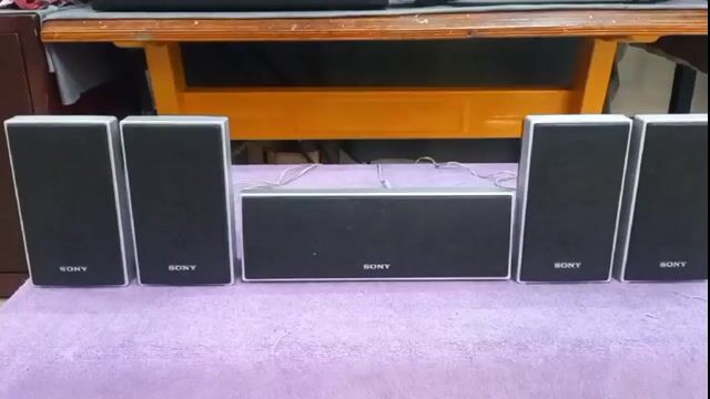 Combo 5 cái loa nhỏ hãng Sony bộ dàn 5.1 rất đẹp,. Mua bán Tivi, Âm thanh tại Quận Bình Tân Tp Hồ Chí Minh được đăng bởi Băng Đĩa Xưa hình 1