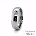 7mm Mens Court Tungsten Carbide Wedding Ring 360 Video two