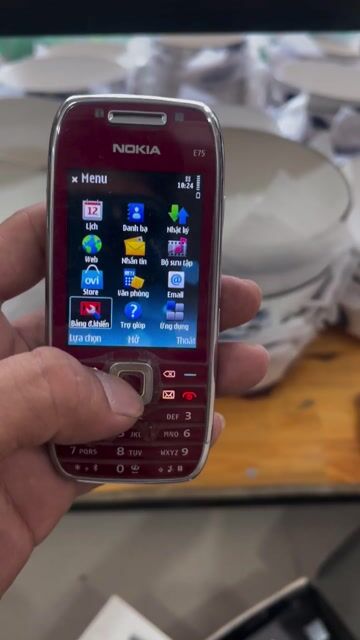 Nokia E75 Đỏ Phần Lan. Mua bán Điện thoại tại Thị xã Bến Cát Bình Dương được đăng bởi Điện Máy Ai Lai 3 hình 1